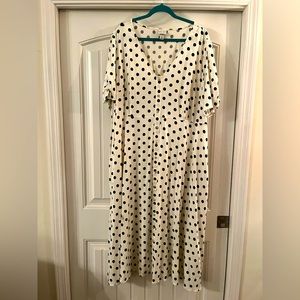 Ava and Vic 3x fit and flare midi dress